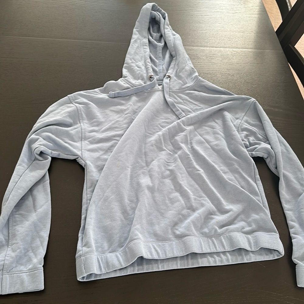 Light blue Old Navy women’s hoodie size extra small.
